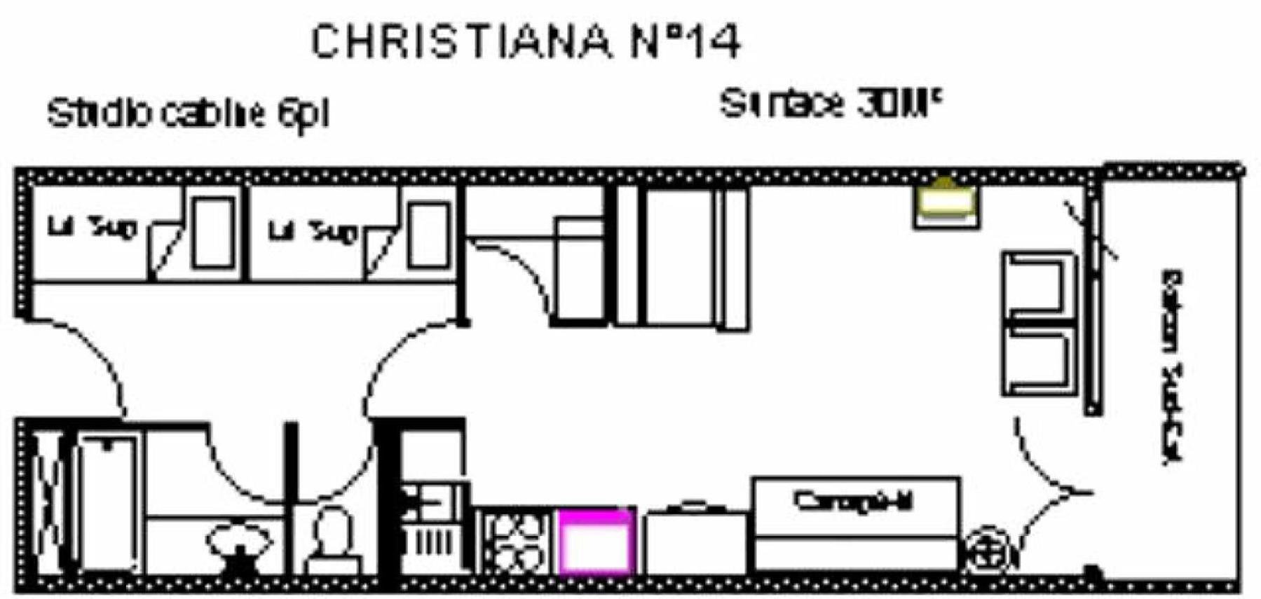Residence Christiania - Studio Pour 6 Personnes Mae-8964 Gourette Luaran gambar